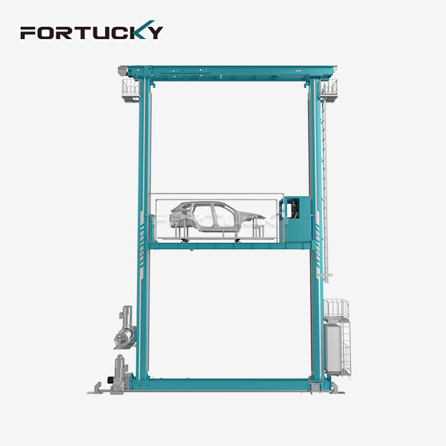 Vehicle bodies stacker